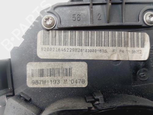 Steering wheel controls RENAULT MEGANE II (BM0/1_, CM0/1_) 1.5 dCi (BM0F, BM0T, BM2B, CM0F, CM0T) | BP29875013E15