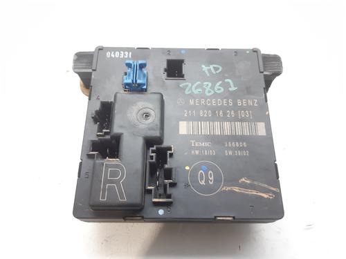Used Electronic module MERCEDES-BENZ E-CLASS (W211) E 270 CDI (211.016) (177 hp) 9857571