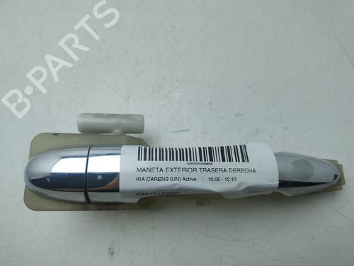 Used Rear right exterior door handle KIA CARENS III MPV (UN) 2.0 CRDi 140 (140 hp) 27674990