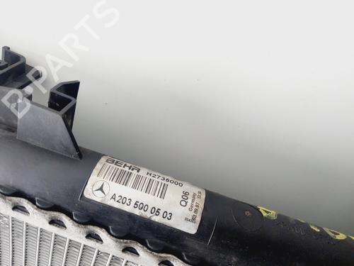 Water radiator MERCEDES-BENZ C-CLASS Coupe (CL203) C 200 Kompressor (203.742) | BP29418555M31 