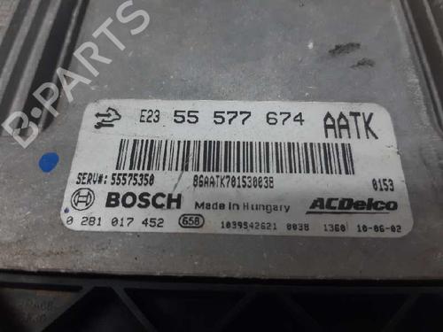 Engine control unit (ECU) OPEL ASTRA J (P10)  | BP5272558M57 