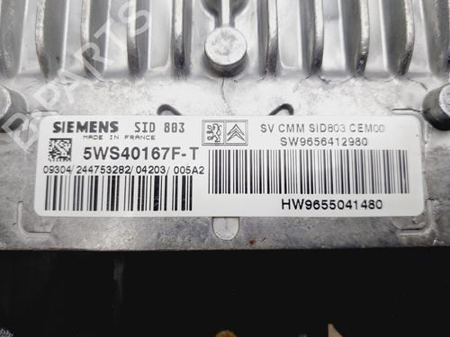 Engine control unit (ECU) PEUGEOT 407 SW (6E_, 6D_) 2.0 | BP29704598M57