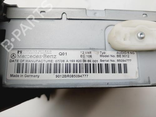 Autoradio MERCEDES-BENZ A-CLASS (W169) A 180 CDI (169.007, 169.307) | BP29962209E6 