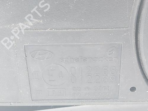 Right mirror HYUNDAI TUCSON (JM) 2.0 CRDi | BP12421619C27 
