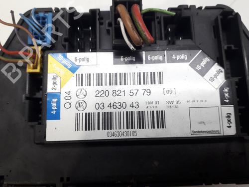 Electronic module MERCEDES-BENZ S-CLASS (W220) S 320 CDI (220.026, 220.126) | BP10921661M83 