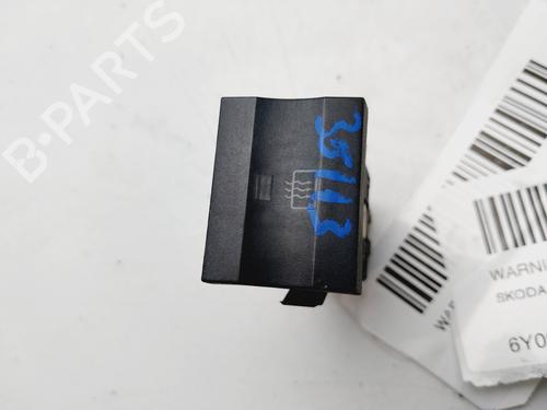 Used Warning switch SKODA FABIA I (6Y2) [1999-2008]  19419365