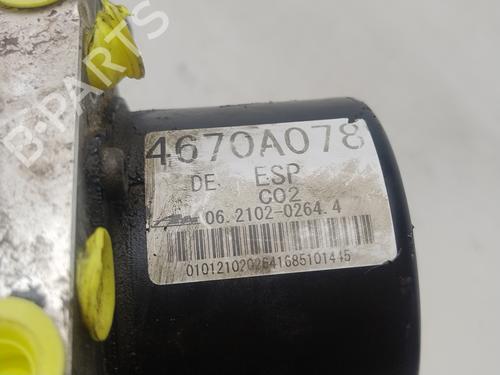 ABS pump MITSUBISHI GRANDIS (NA_W) 2.0 DI-D (NA8W) | BP29512662M43 