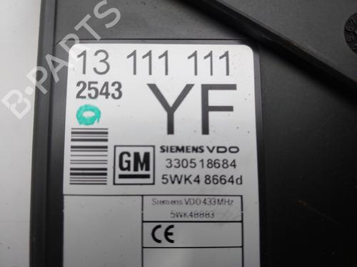 Electronic module OPEL CORSA C (X01) 1.2 (F08, F68) | BP34706438M83 - Image 2