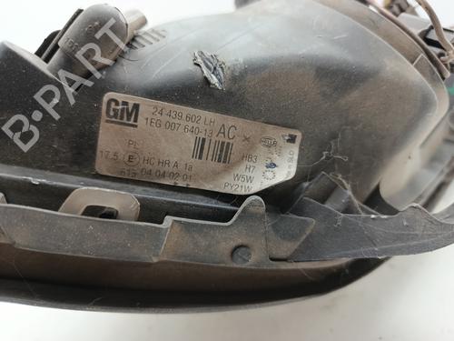 Lyskaster venstre OPEL ASTRA G Hatchback (T98)  | BP29822555C28 