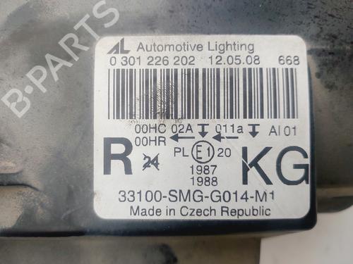 Right headlight HONDA CIVIC VIII Hatchback (FN, FK) 2.2 CTDi (FK3) | BP29861592C29