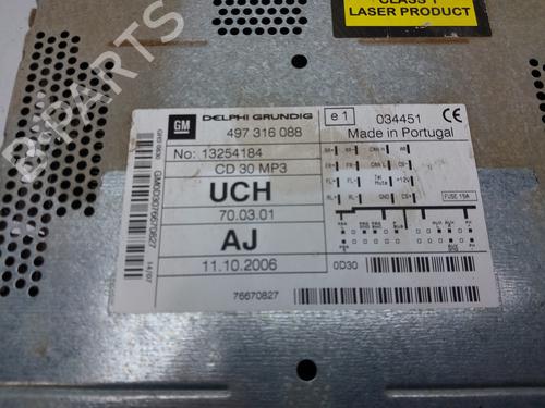 Radio OPEL CORSA D (S07) 1.4 (L08, L68) | BP11735876E6 