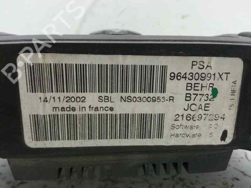 Climate control PEUGEOT 307 Break (3E) 2.0 HDI 110 | BP2862871I5 