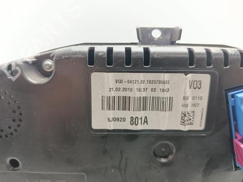 Instrument cluster SEAT IBIZA IV (6J5, 6P1)  | BP28093591C47 