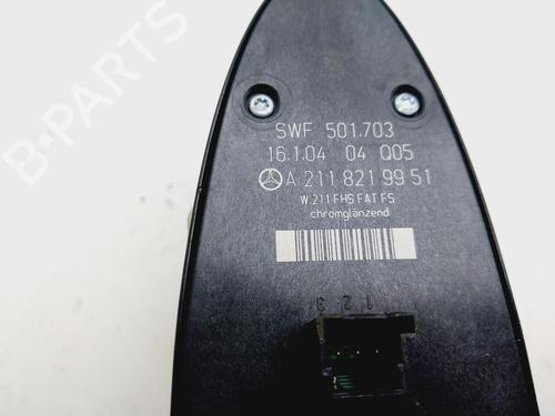 Left front window switch MERCEDES-BENZ E-CLASS (W211) E 240 (211.061) | BP28418152I27 