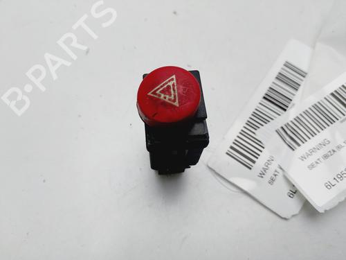 Used Warning switch SEAT IBIZA III (6L1) [2002-2009]  18426850