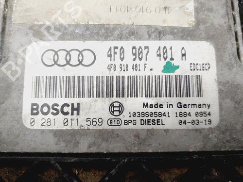 Engine control unit (ECU) AUDI A6 C6 (4F2) | BP31380189M57