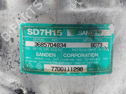Used AC compressor RENAULT LAGUNA I (B56_, 556_) 2.2 dT (B569) (113 hp) 26946937