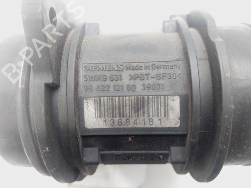Mass air flow sensor PEUGEOT 206 Hatchback (2A/C) 1.4 HDi eco 70 | BP28575849M95