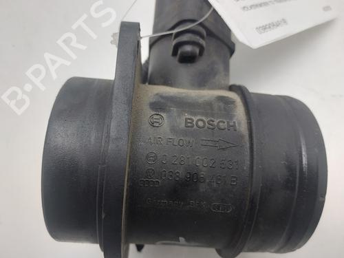 Mass air flow sensor VW TRANSPORTER T5 Van (7HA, 7HH, 7EA, 7EH) 1.9 TDI | BP31914666M95