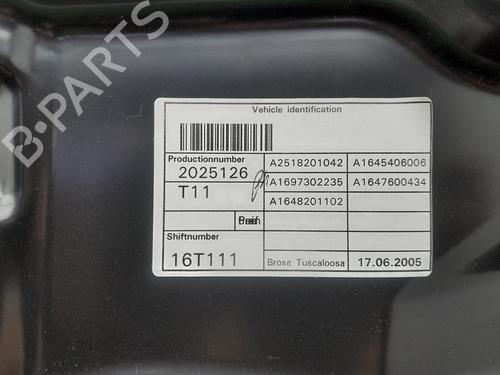 Rear right window mechanism MERCEDES-BENZ M-CLASS (W164) ML 320 CDI 4-matic (164.122) | BP25848360C25 