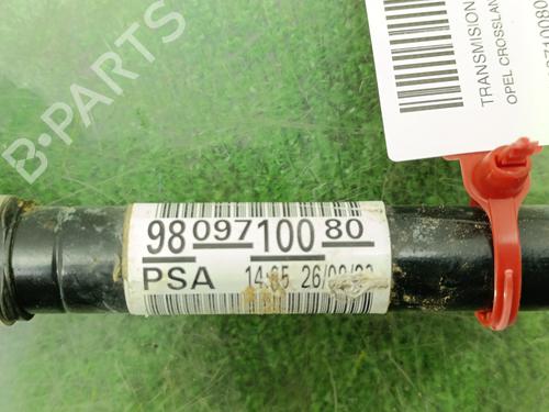 Left front driveshaft OPEL CROSSLAND X / CROSSLAND (P17, P2QO)  | BP29714272M38 