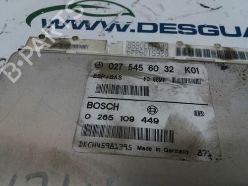 Electronic module MERCEDES-BENZ A-CLASS (W168) A 160 CDI (168.007) | BP2860438M83 