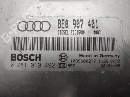 Engine control unit (ECU) AUDI A4 B6 Avant (8E5) 2.5 TDI | BP36184496M57 - Image 4