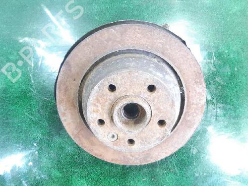 Left rear steering knuckle VW TOUAREG (7LA, 7L6, 7L7) 2.5 R5 TDI | BP6132650M27 