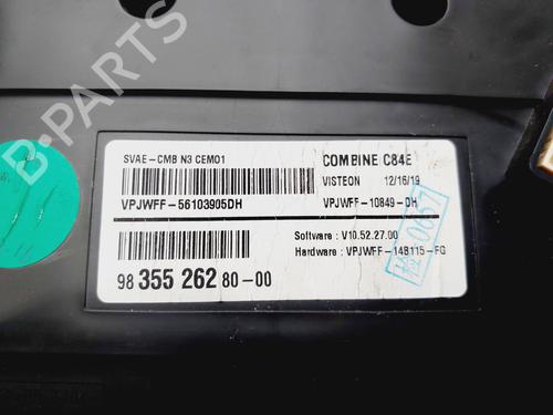 Instrument cluster CITROËN C5 AIRCROSS (A_)  | BP31139782C47 