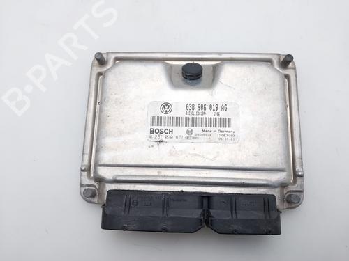 Used Engine control unit (ECU) VW POLO (9N_, 9A_) 1.9 TDI (101 hp) 16685463