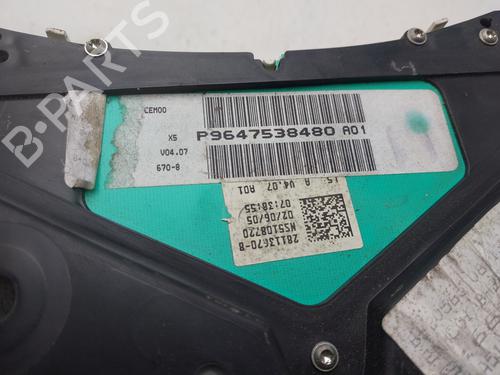 Instrument cluster PEUGEOT 307 CC (3B) 2.0 HDi 135 | BP16715170C47 