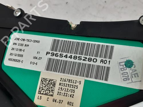 Instrument cluster PEUGEOT 307 (3A/C)  | BP7641645C47 