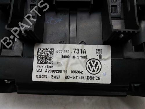 Instrument cluster VW POLO V (6R1, 6C1) 1.4 TDI | BP2892193C47 
