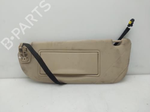 Used Left sun visor Left sun visor PEUGEOT 607 (9D, 9U) [2000-2026] 33334785 33334785