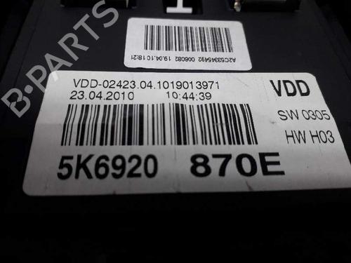 Instrument cluster VW GOLF VI (5K1) 2.0 TDI | BP2855783C47 