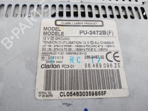 Radio CITROËN C5 I (DC_) 2.0 HDi (DCRHZB, DCRHZE) | BP26660266E6 