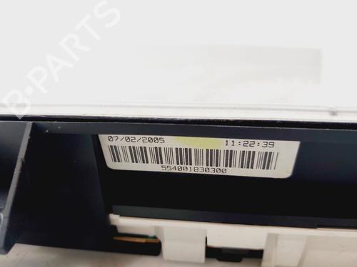 Instrument cluster RENAULT LAGUNA II (BG0/1_) 1.9 dCi (BG12) | BP20495034C47 