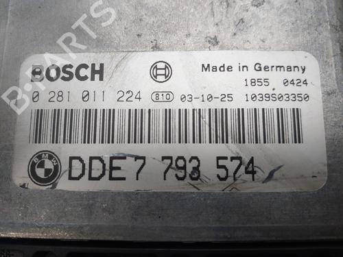 Engine control unit (ECU) BMW 5 (E60) 530 d | BP38191487M57 - Image 2