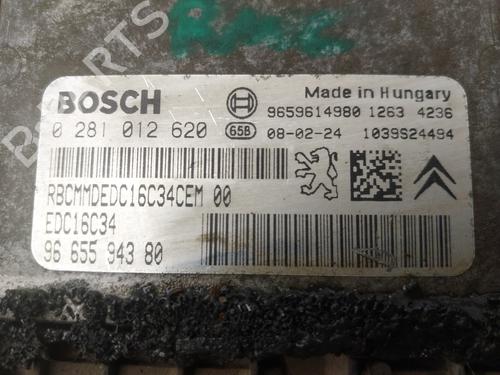 Engine control unit (ECU) PEUGEOT PARTNER MPV (5_, G_) | BP38165186M57 - Image 2