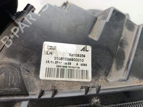 Left headlight FIAT DOBLO Cargo (263_) 1.3 D Multijet | BP32011331C28