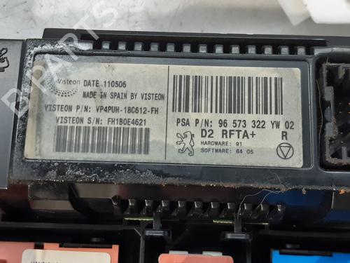 Climate control PEUGEOT 407 (6D_) 1.6 HDi 110 (6D9HZC, 6D9HYC) | BP8815241I5 