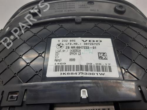 Instrument cluster BMW 3 Gran Turismo (F34) 320 d xDrive | BP12403019C47 