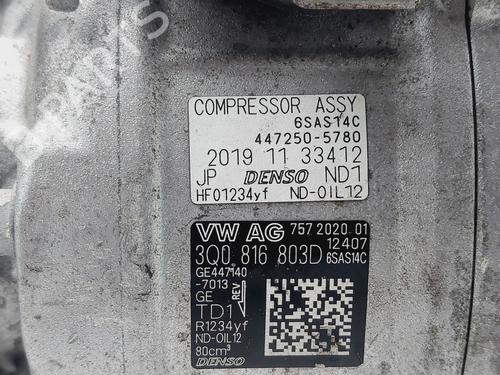 AC compressor VW GOLF VII (5G1, BQ1, BE1, BE2)  | BP27364440M34 