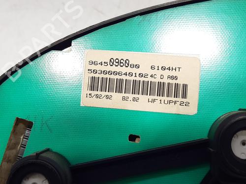 Instrument cluster PEUGEOT 206 Hatchback (2A/C) 2.0 HDI 90 | BP8280971C47 