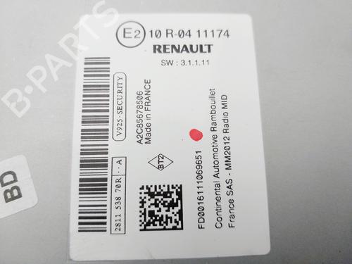 Radio RENAULT CAPTUR I (J5_, H5_)  | BP31708933E6 