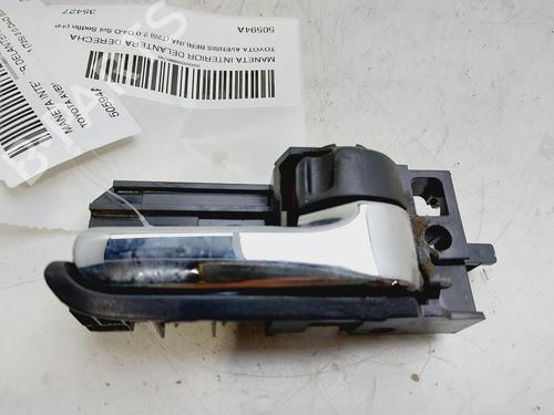 Used Front right interior door handle TOYOTA AVENSIS Saloon (_T25_) 2.0 D-4D (CDT250_, CDT250R) (116 hp) 19643628