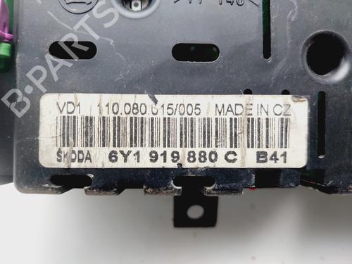 Instrument cluster SKODA FABIA I (6Y2)  | BP28374217C47 