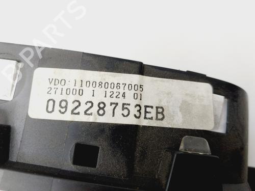 Instrument cluster OPEL ASTRA G Hatchback (T98)  | BP28111975C47 