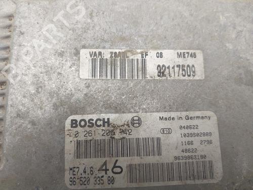 Engine control unit (ECU) PEUGEOT 607 (9D, 9U) | BP31850231M57