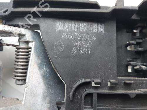 Rear left exterior door handle MERCEDES-BENZ M-CLASS (W164) ML 280 CDI 4-matic (164.120) | BP16525655C130 